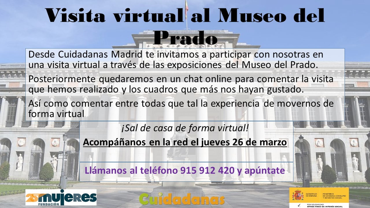 Visita Virtual Al Museo Del Prado Fundaci N Mujeres