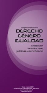 I Congreso Internacional: “Derecho, Género e Igualdad”