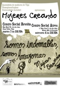 Mujeres Creando visitan Galiza
