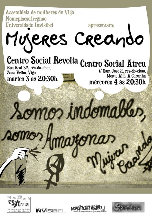 Mujeres Creando visitan Galiza