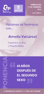 Conferencia: 60 años después de El Segundo Sexo