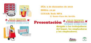 Presentación de la Guía de prevención de riesgos laborales en el trabajo doméstico