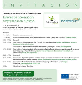 Talleres de Aceleración Empresarial en Turismo