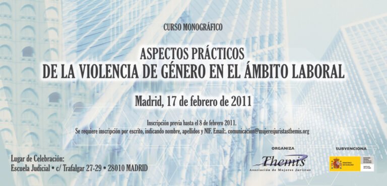 Curso monográfico: Aspectos prácticos de la violencia de género en el ámbito laboral