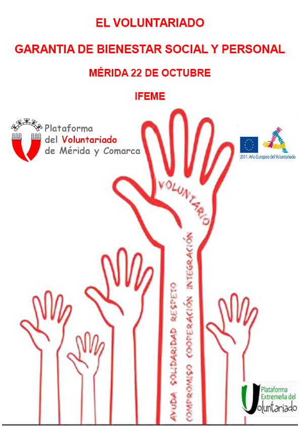 Jornada: El Voluntariado, Garantía de Bienestar Social y Personal