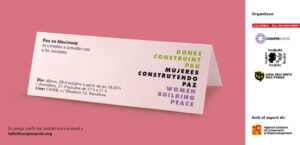Jornadas "Mujeres construyendo paz"