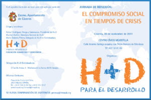 El compromiso social en tiempos de crisis