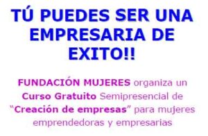 Selección de alumnas: Curso de Creación de empresas-Galicia