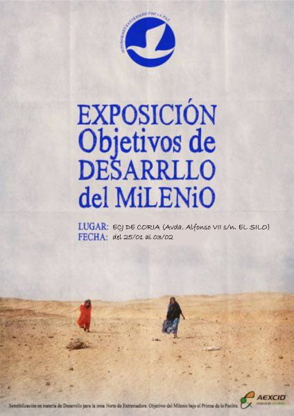 Exposición Objetivos del Milenio