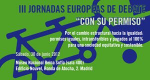 III Jornadas de debate europeo. Con su permiso.