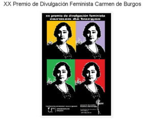 XX Premio de divulgación feminista Carmen de Burgos