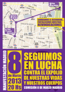 Manifestación 8 de marzo Madrid