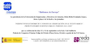 Jornada“Hablamos de Europa”