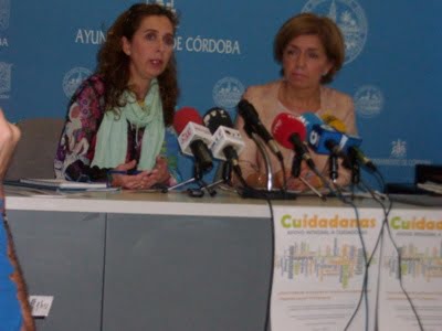 Rueda de prensa en el Ayuntamiento de Córdoba para la difusión de actuaciones del Proyecto CUIDADANAS