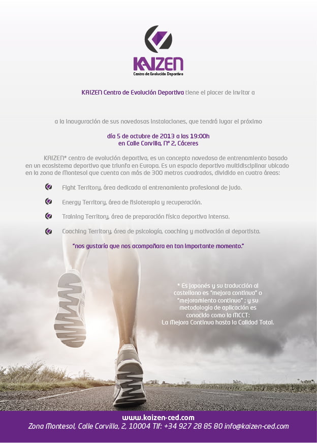 Inauguración Centro de Evolución Deportiva KAIZEN