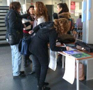 CUIDADANAS en la Jornada de puertas abiertas del Centro de Salud "Aeropuerto" en Córdoba