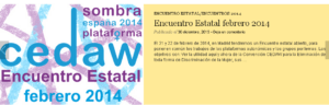 Encuentro estatal plataforma Cedaw