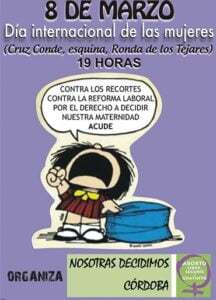 Manifestación 8 de marzo