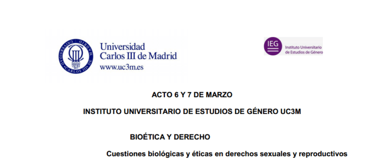 Bioética y derecho. Cuestiones biológicas y éticas en derechos sexuales y reproductivos