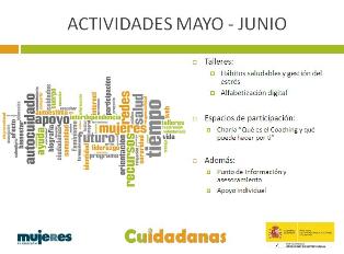 Continúan las actividades de CUIDADANAS A Coruña