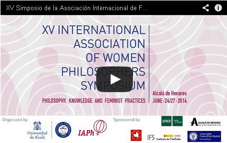 XV Simposio Asociación internacional de mujeres filósofas