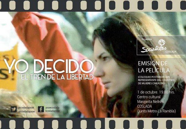 Yo decido. El tren de la libertad, en Coslada.