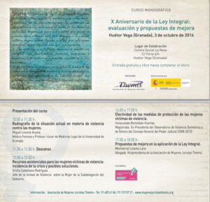 Evaluación de la Ley integral violencia de género