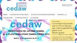 Informe Sombra CEDAW España 2014