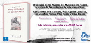 Presentación del libro No quise bailar lo que tocaban