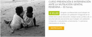 Prevención e intervención ante la mutilación genital femenina