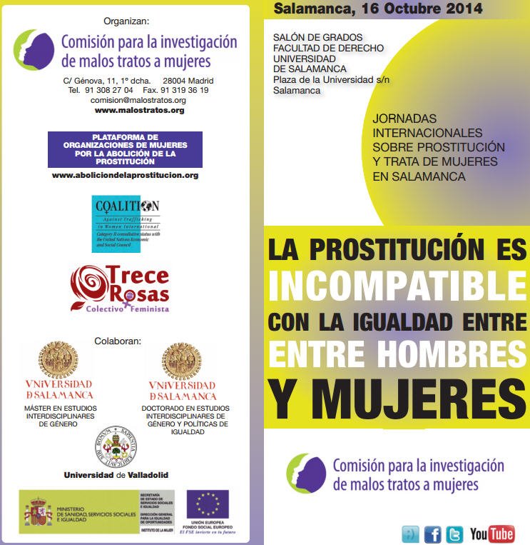 Jornadas internacionales sobre Prostitución y Trata de Mujeres