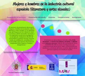 Seminario Mujeres y hombres en la industria cultural española