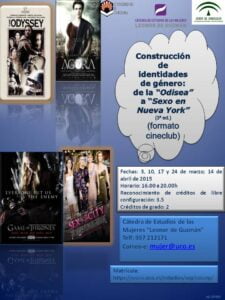 Curso "Construcción de identidades de género: de la Odisea a Sexo en Nueva York"