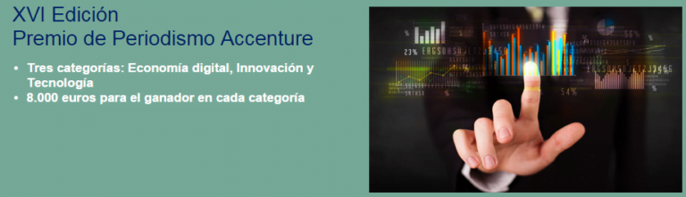 Fundación Mujeres en el XVI edición del Premio de Periodismo Accenture