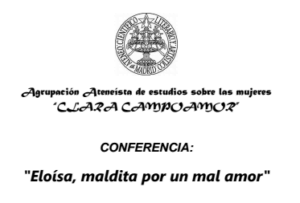 Conferencia Eloísa, maldita por un mal amor