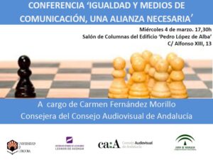 Conferencia "Igualdad y medios de comunicación, una alianza necesaria".