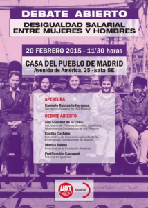 Debate abierto Desigualdad salarial entre mujeres y hombres