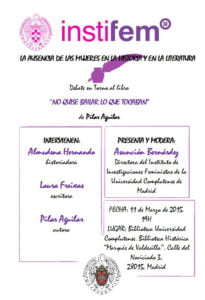 No quise bailar lo que tocaban de Pilar Aguilar