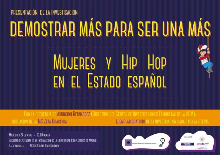 Mujeres y hip hop en el estado español: demostrar más para ser una más
