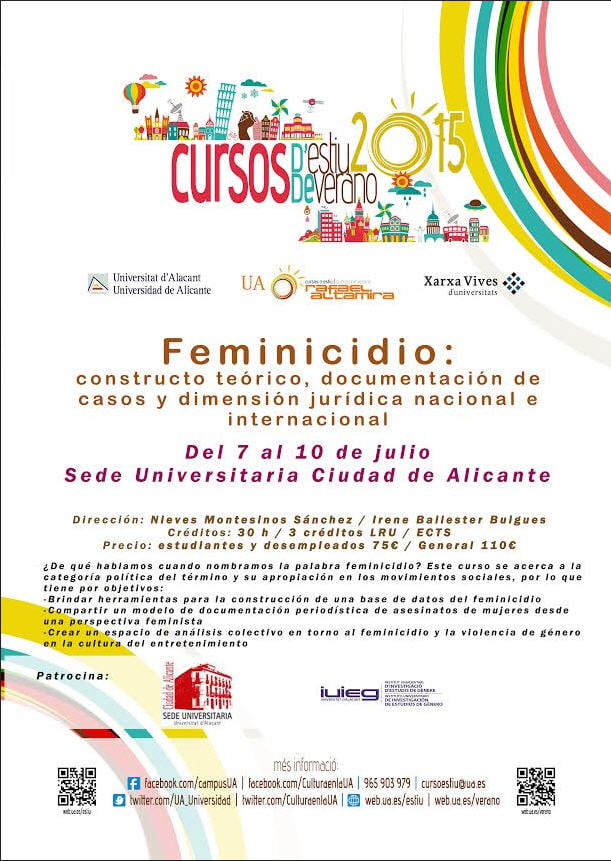 Cursos de verano Universidad de Alicante