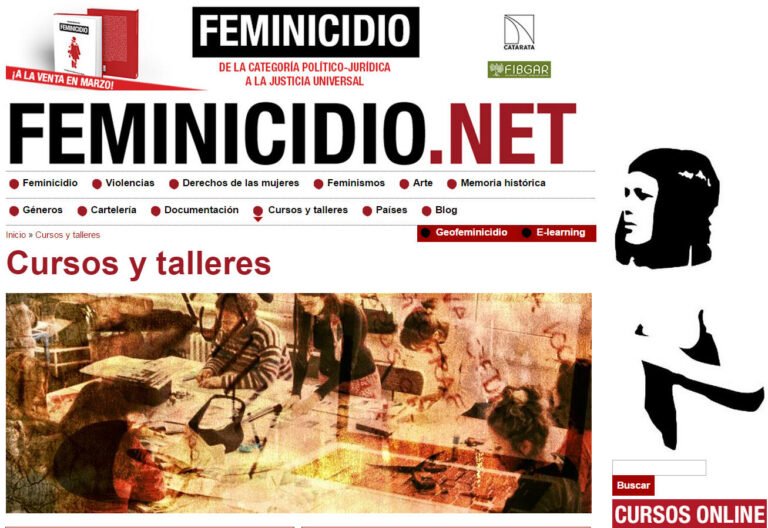 Cursos plataforma femenicidio.net