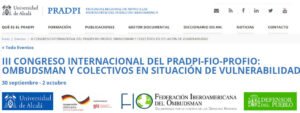 Congreso internacional protección personas en situación de vulnerabilidad