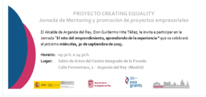 Jornada mentoring y promoción de proyectos empresariales