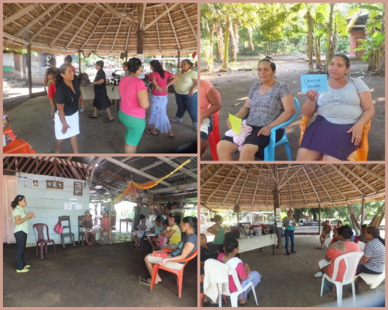 Talleres sobre Derechos Sexuales y Derechos Reproductivos, con las mujeres de las comunidades de El Viejo, Chinandega (Nicaragua).