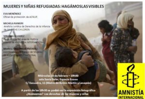 Mujeres y niñas refugiadas: hagámoslas visibles