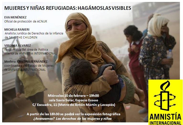 Mujeres y niñas refugiadas: hagámoslas visibles
