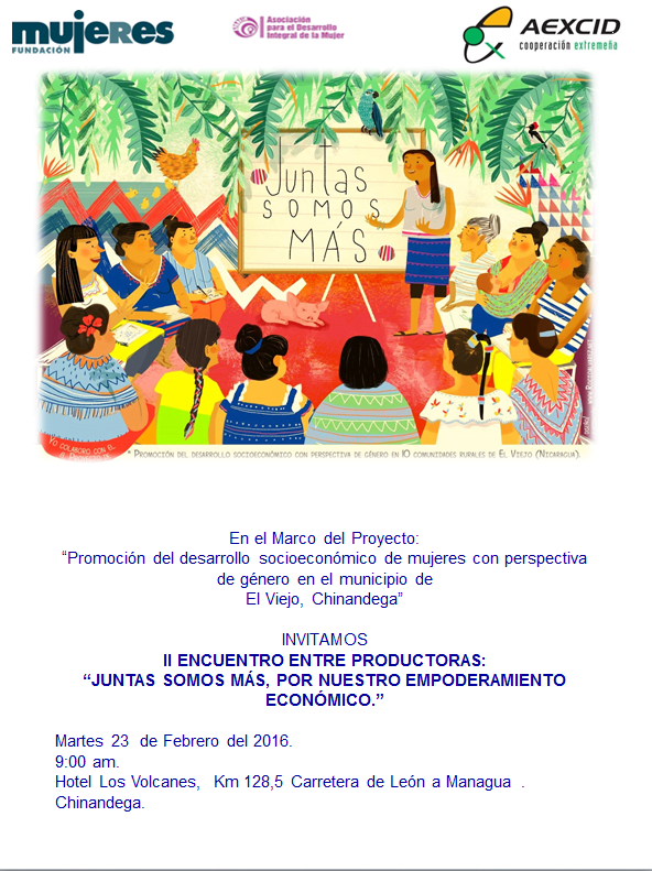 Encuentro de empoderamiento económico con mujeres rurales de El Viejo (Nicaragua)