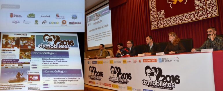 Fundación Mujeres en la presentación de la D3mobile Metrology World League 2016