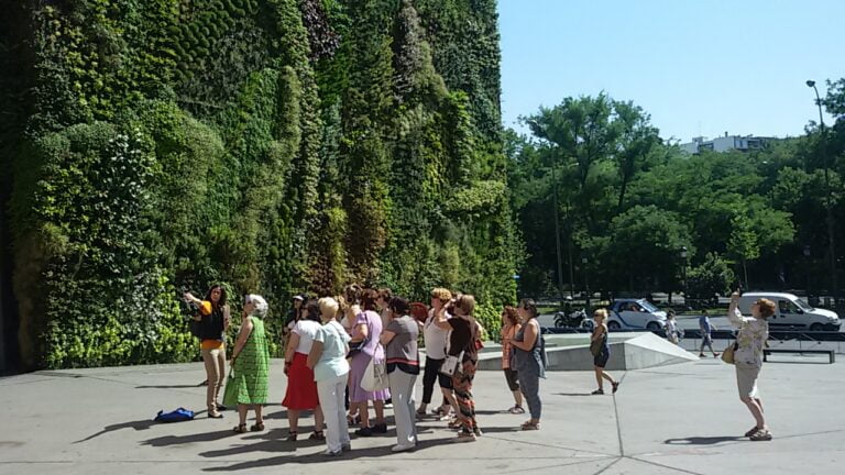 Visita al museo CaixaForum de Madrid, un Espa con mucha acogida