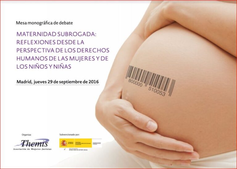Maternidad subrogada: reflexiones desde la perspectiva de los Derechos Humanos de las mujeres y de los niños y niñas